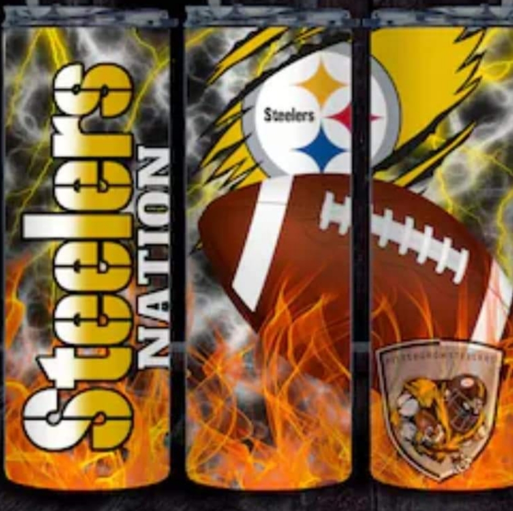20 oz steelers tumbler